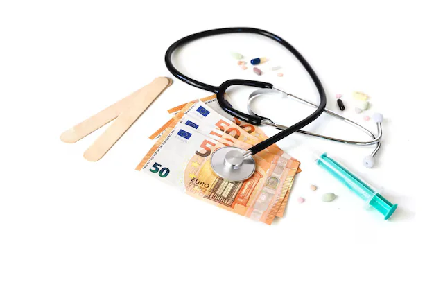 high angle view electric lamp against white background